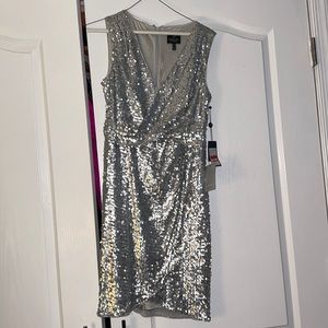 Adrianna Papell Sequins Dress